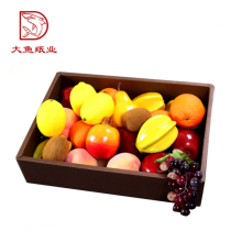 Wholesale disposable fancy fruit food box with divider packaging
